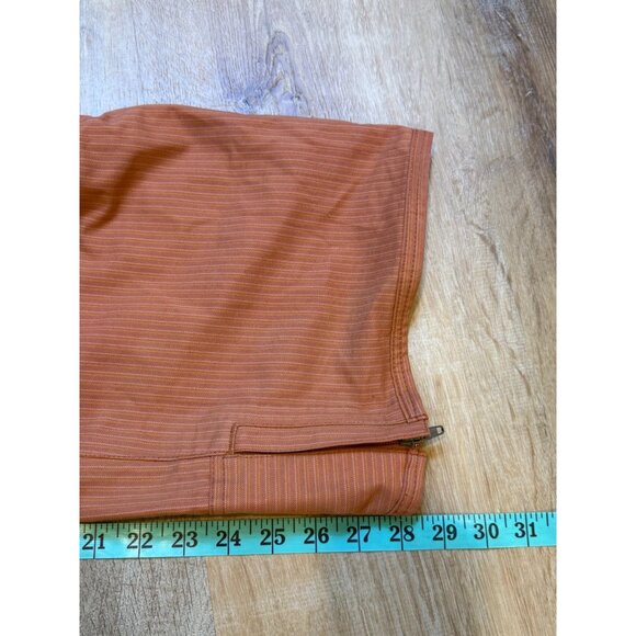 Y2K Burton Ronin Orange Baggy Cargo Tech Snowboard Pants S EUC - Picture 8 of 9